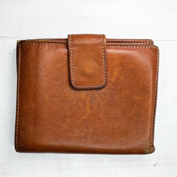 ✨ Vintage Gucci Horsebit Leather Wallet – Made in Italy – Cognac Brown - Picture 2 of 8